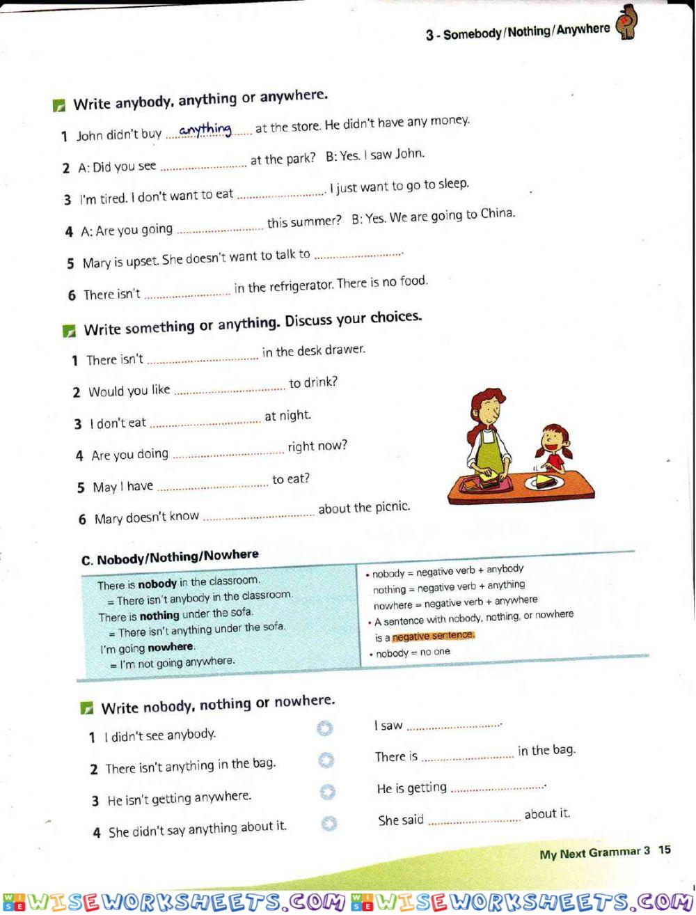 worksheet