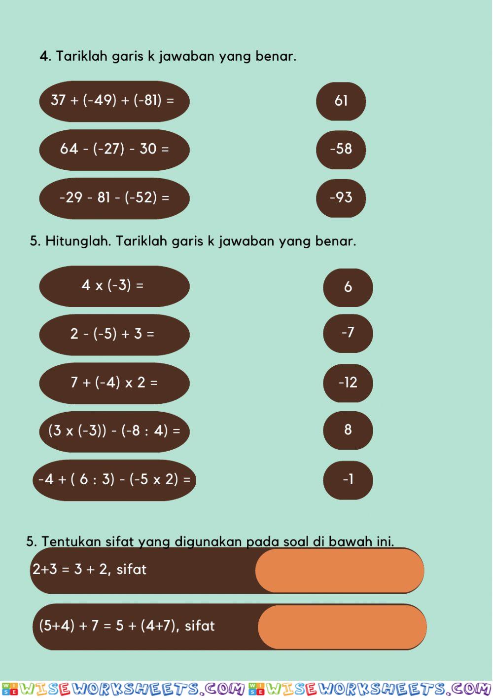 worksheet