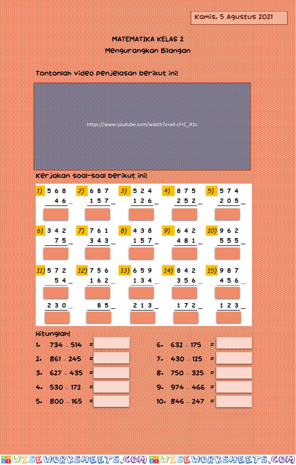 Matematika Kelas 2