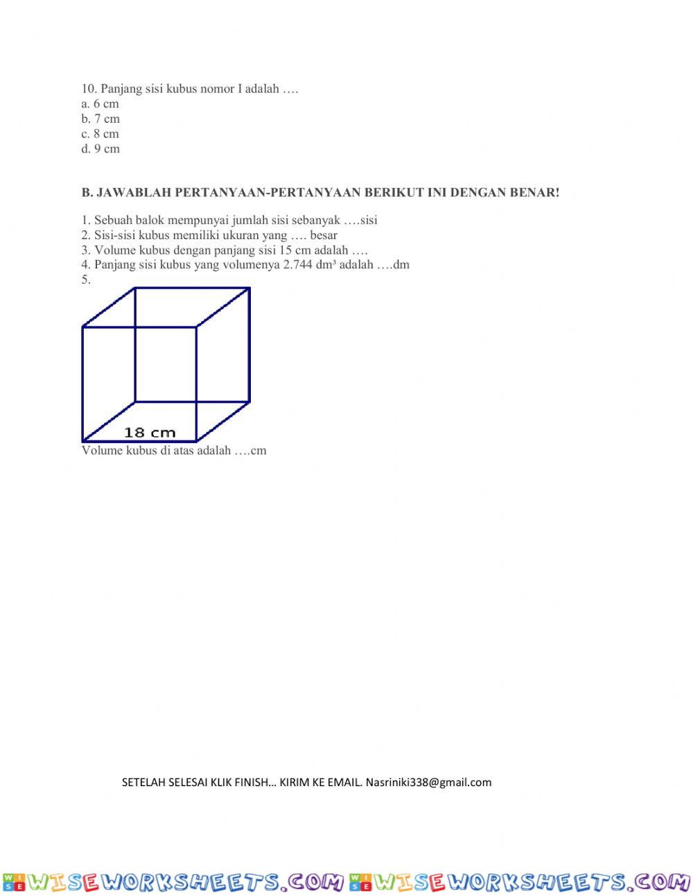 worksheet