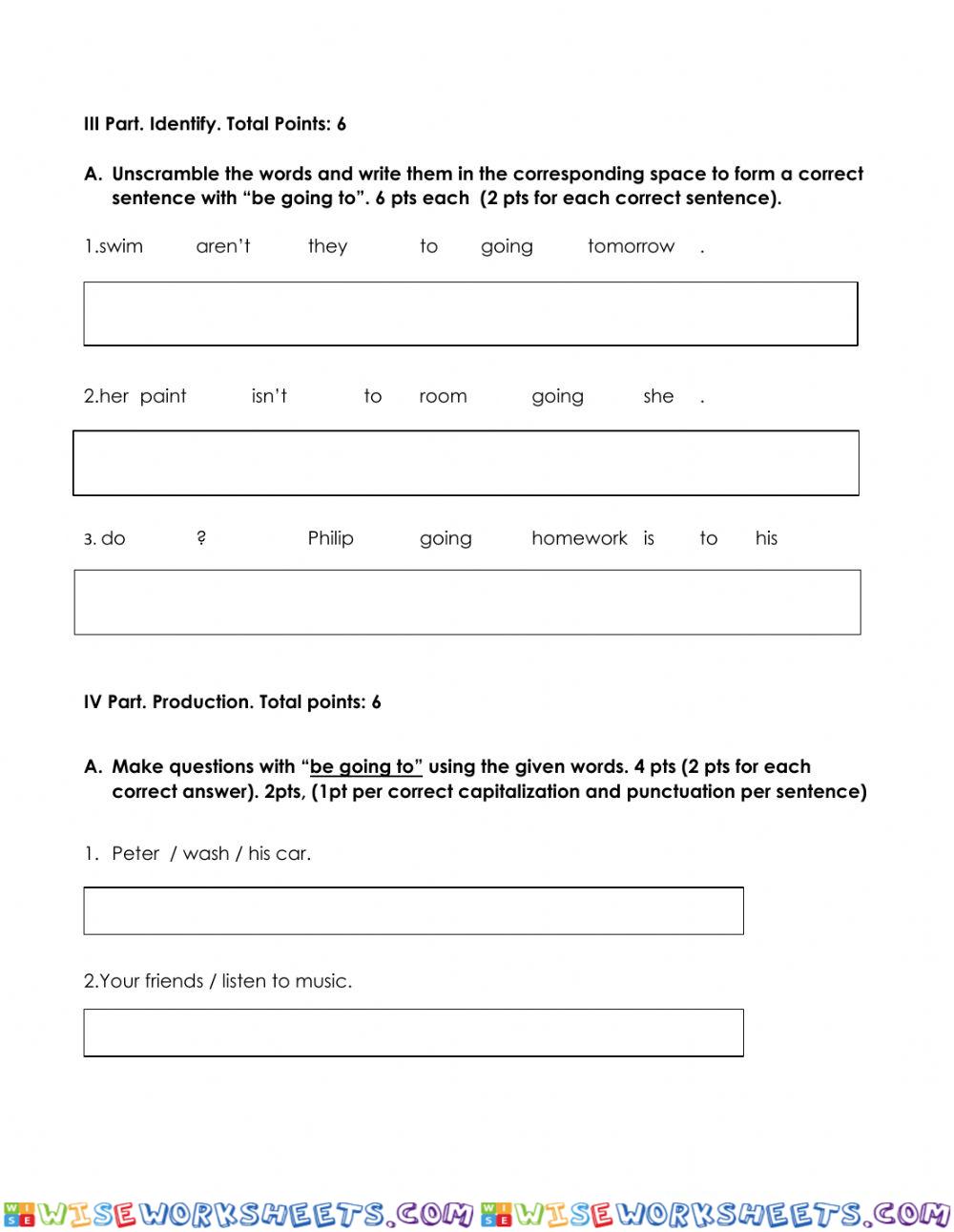 worksheet
