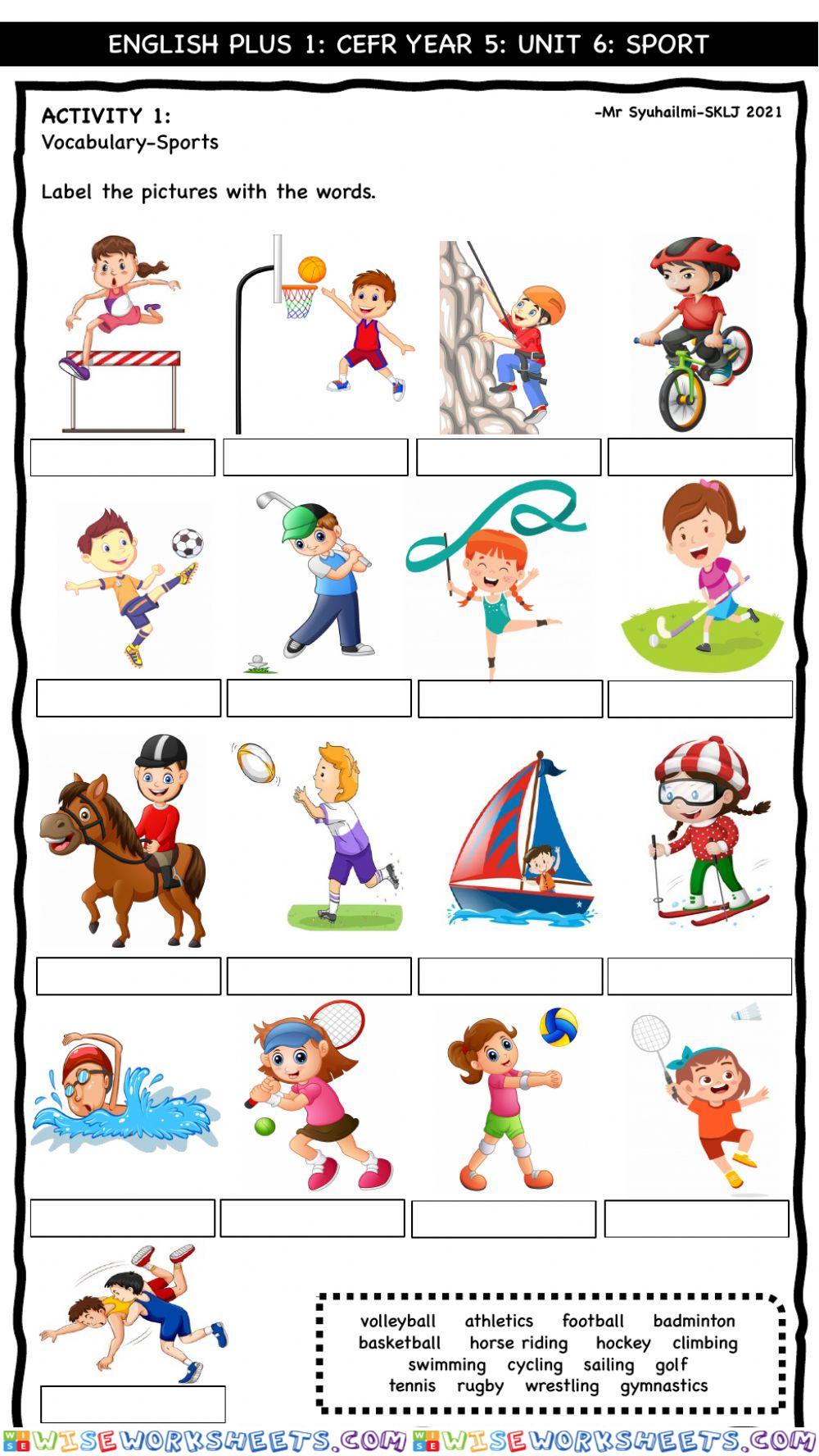 Year 5 sports