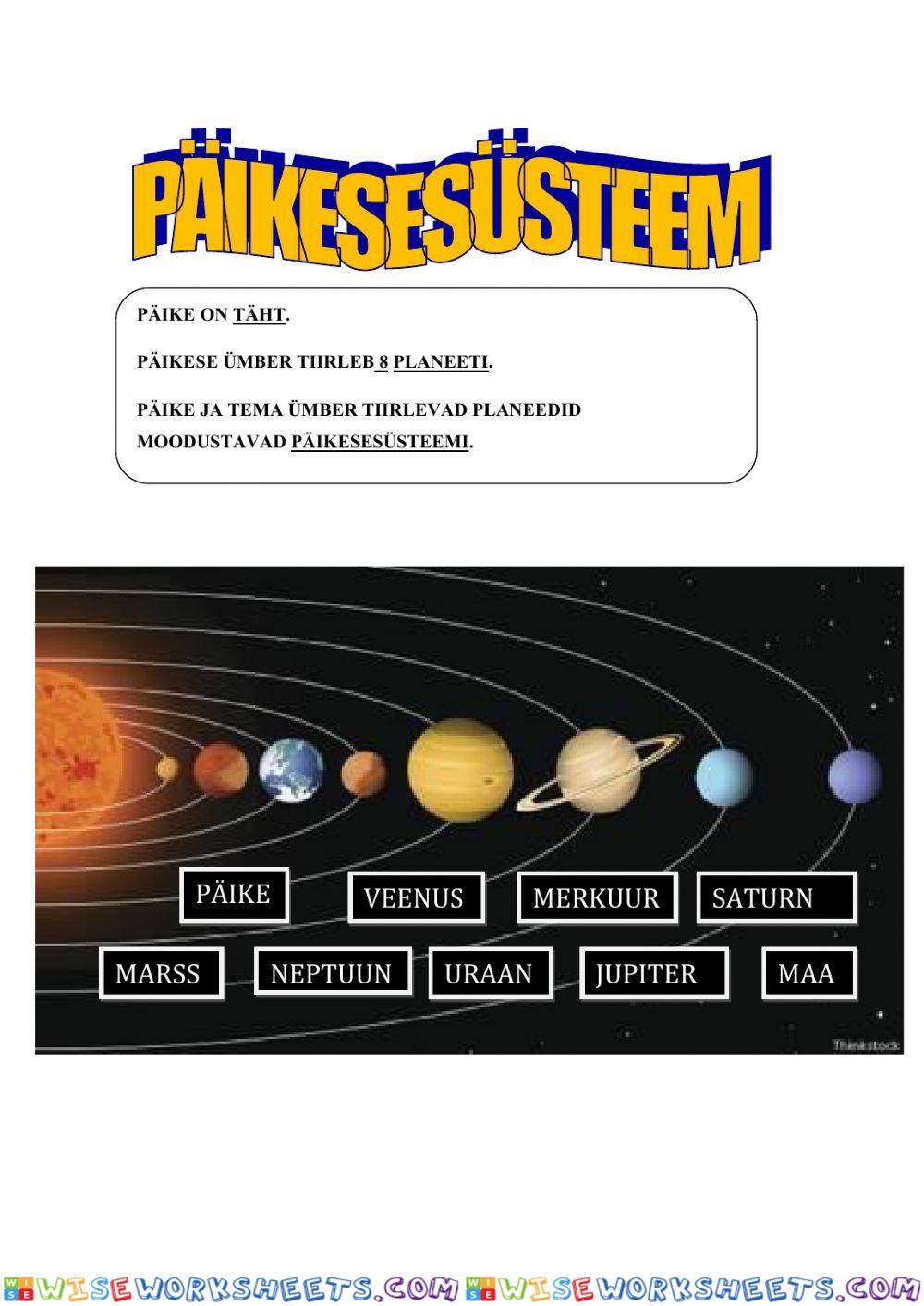 Päikesesüsteem