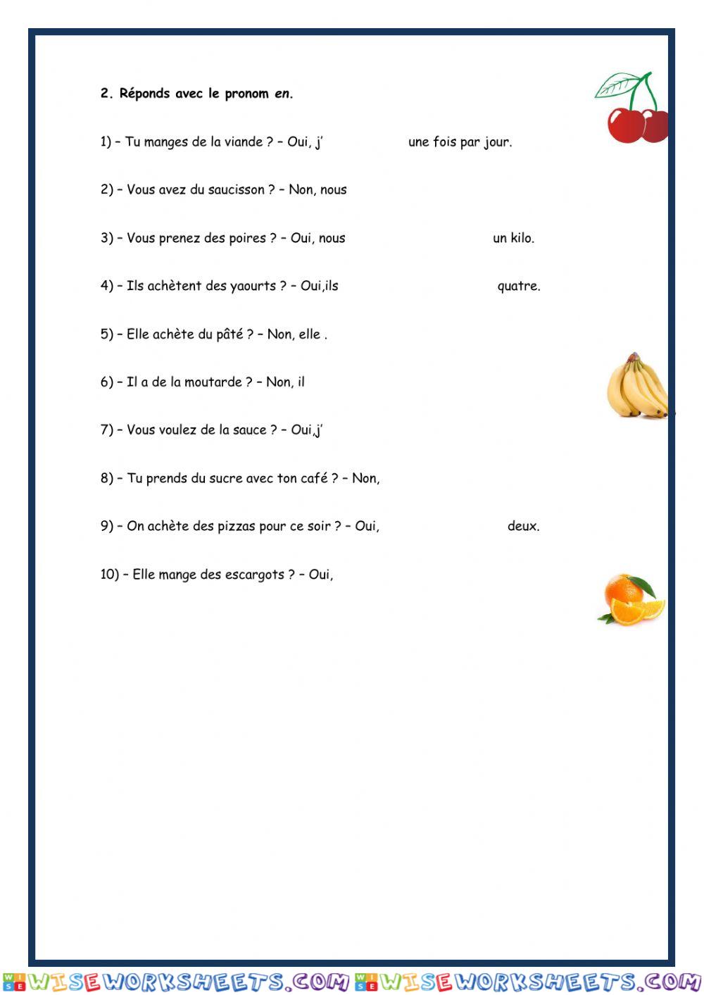 worksheet