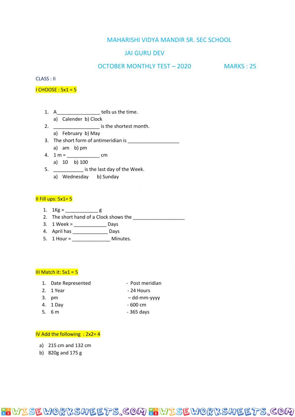 Test