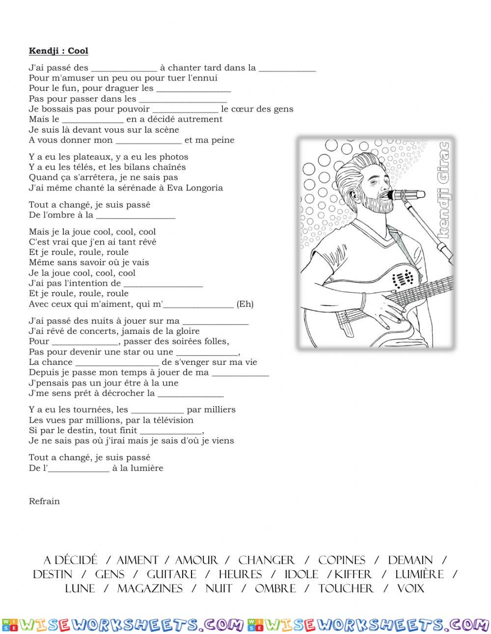 Paroles d-une chanson
