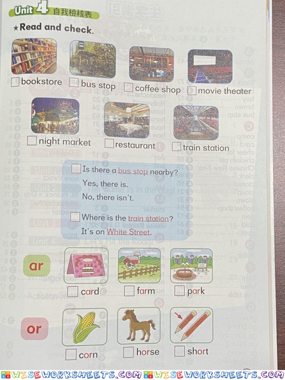 worksheet