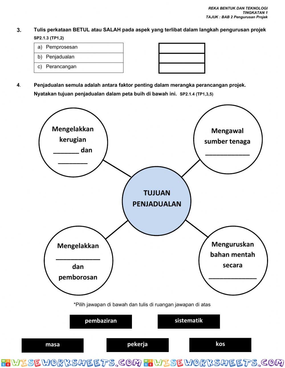 worksheet