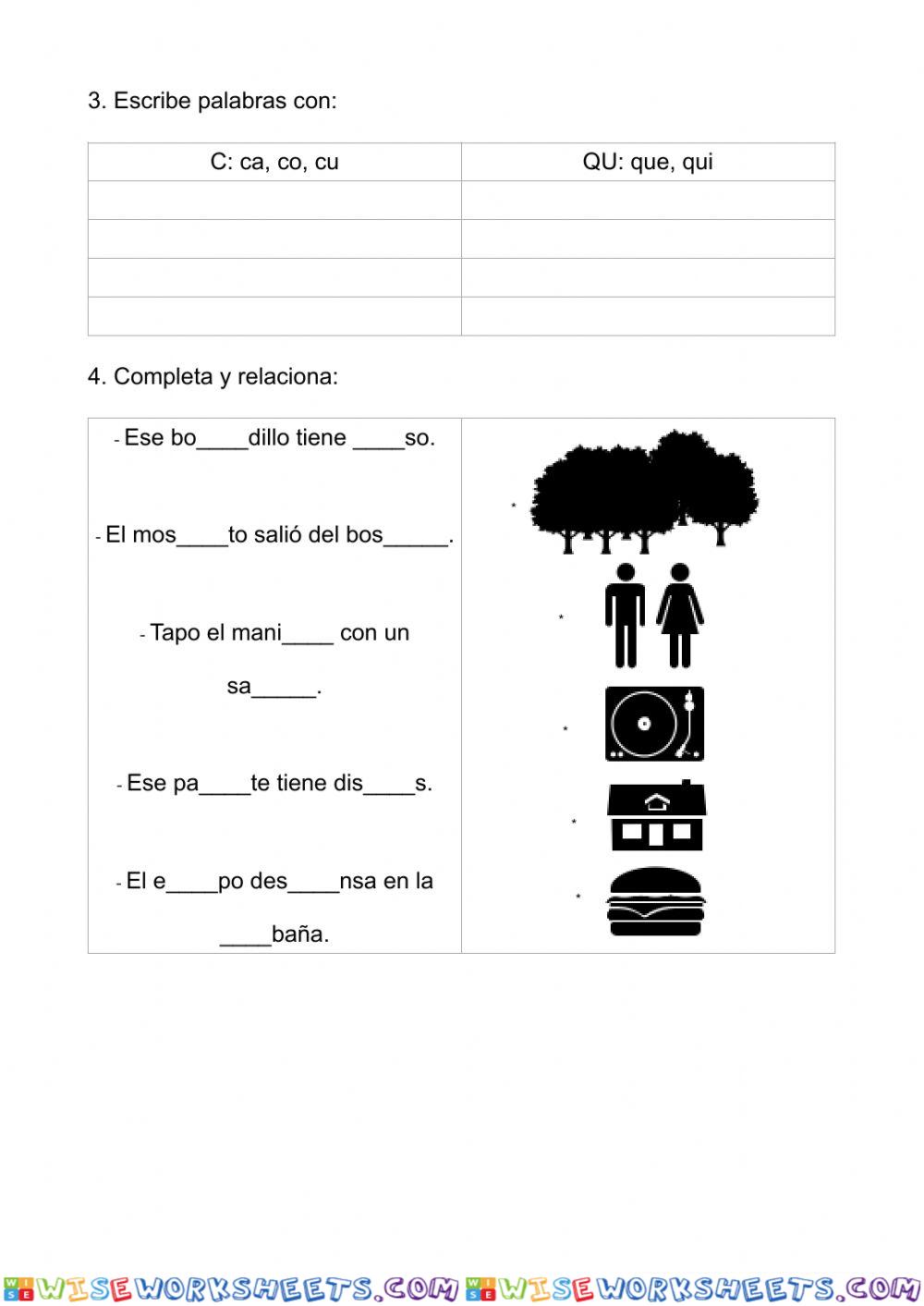 worksheet