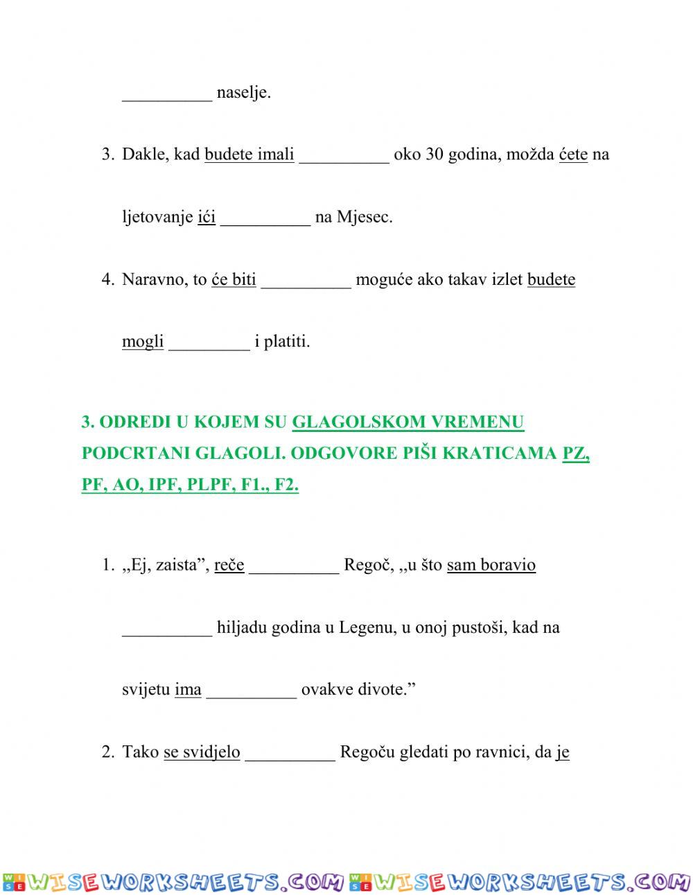 worksheet