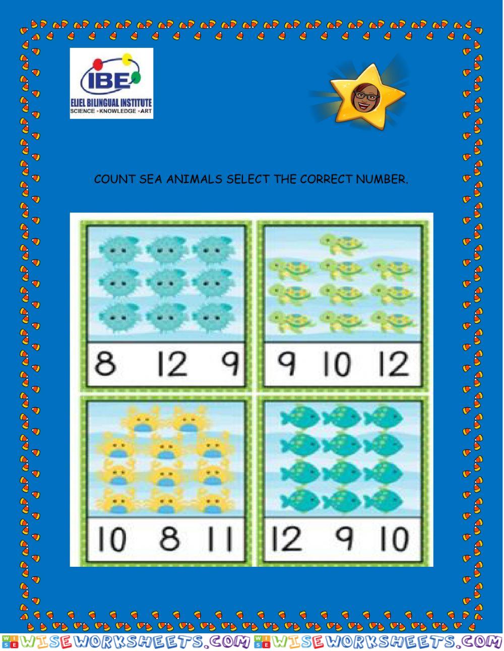 Select numbers.