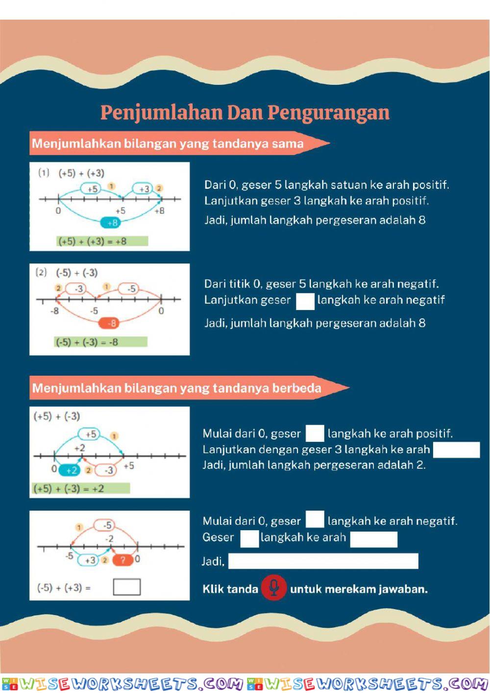 worksheet