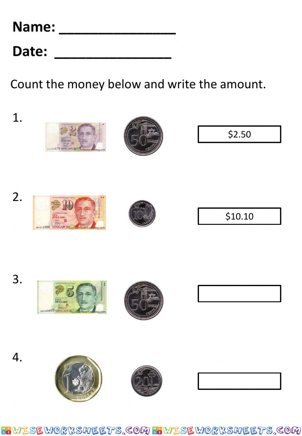 Dollars and Cents