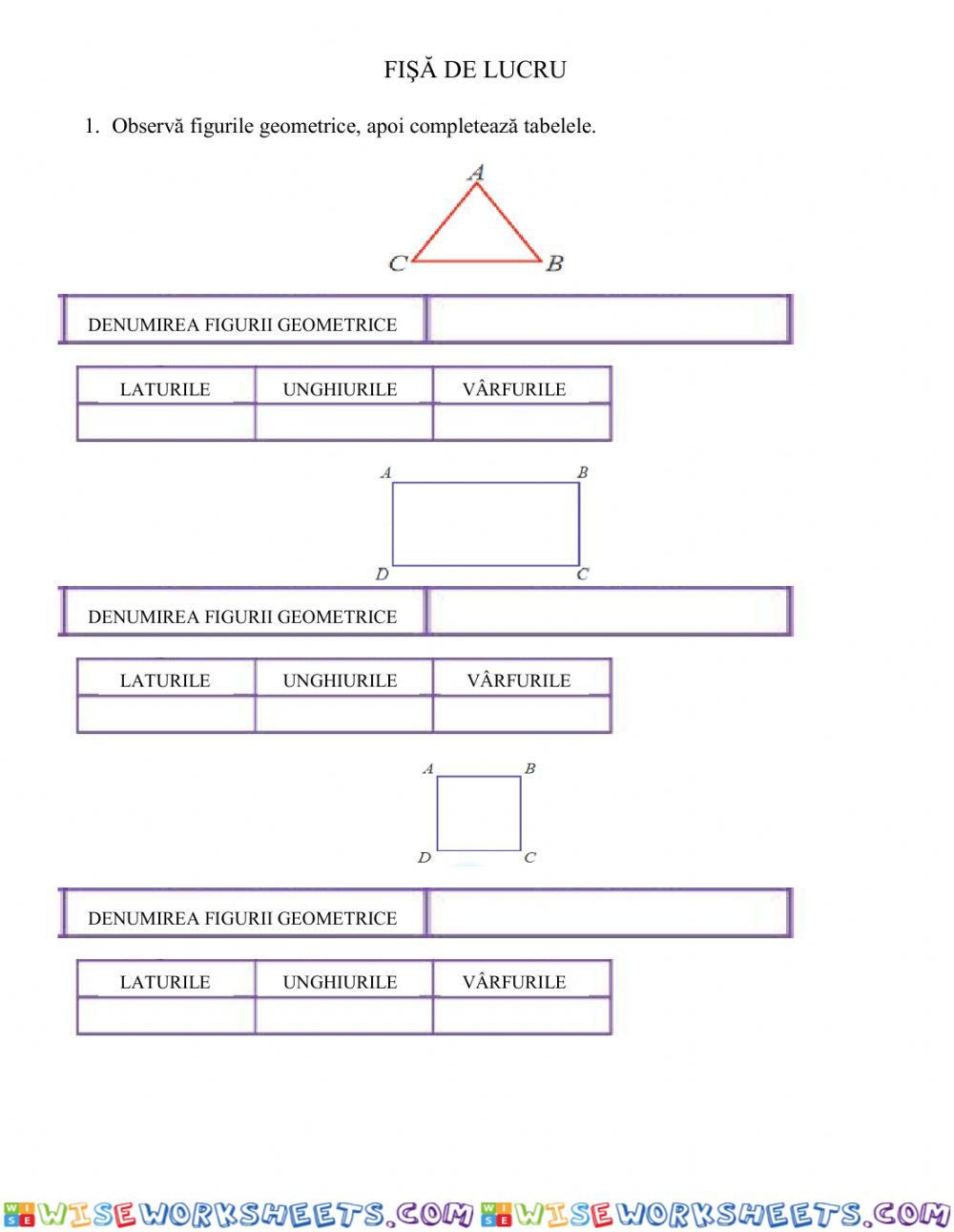 Figuri geometrice