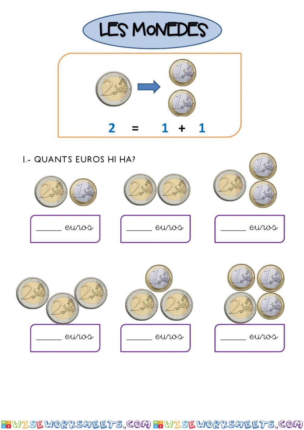 Monedes d'euro