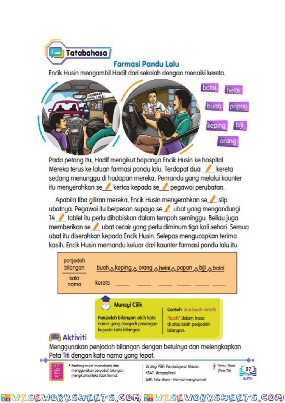 Penjodoh Bilangan Tahun 4