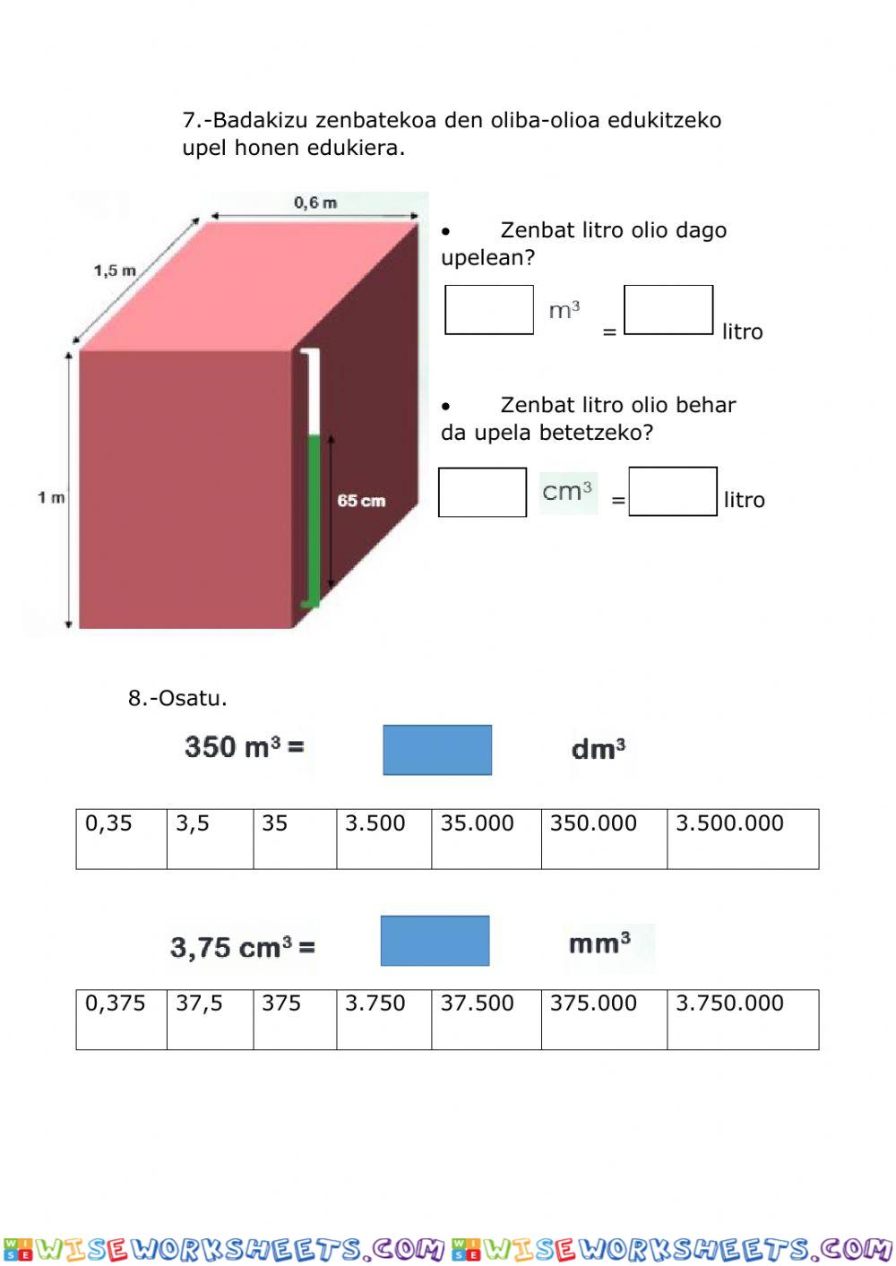 worksheet