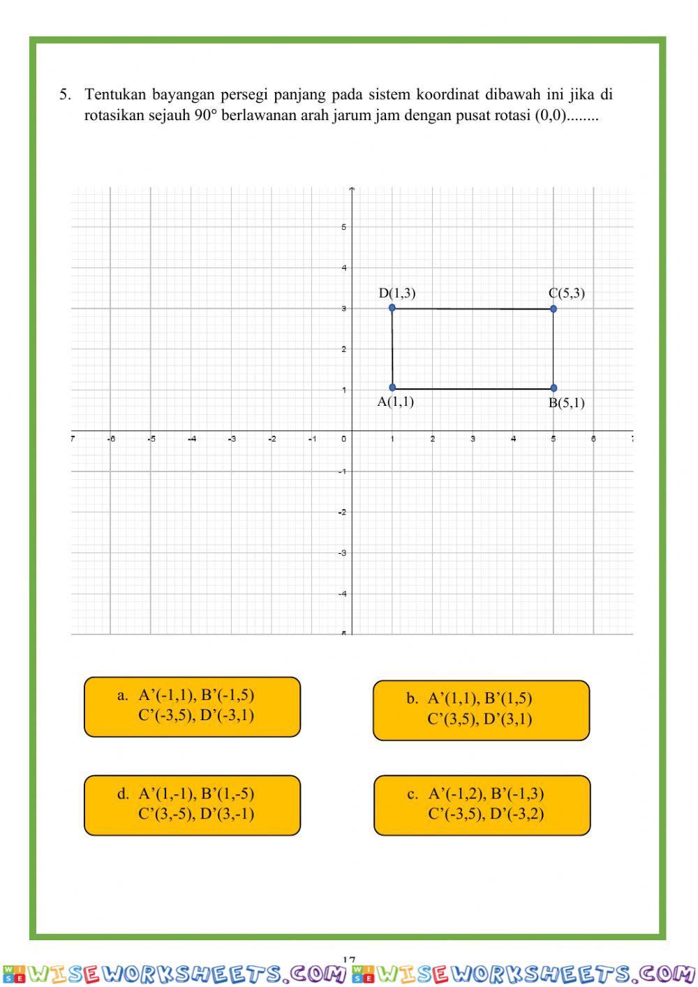 worksheet