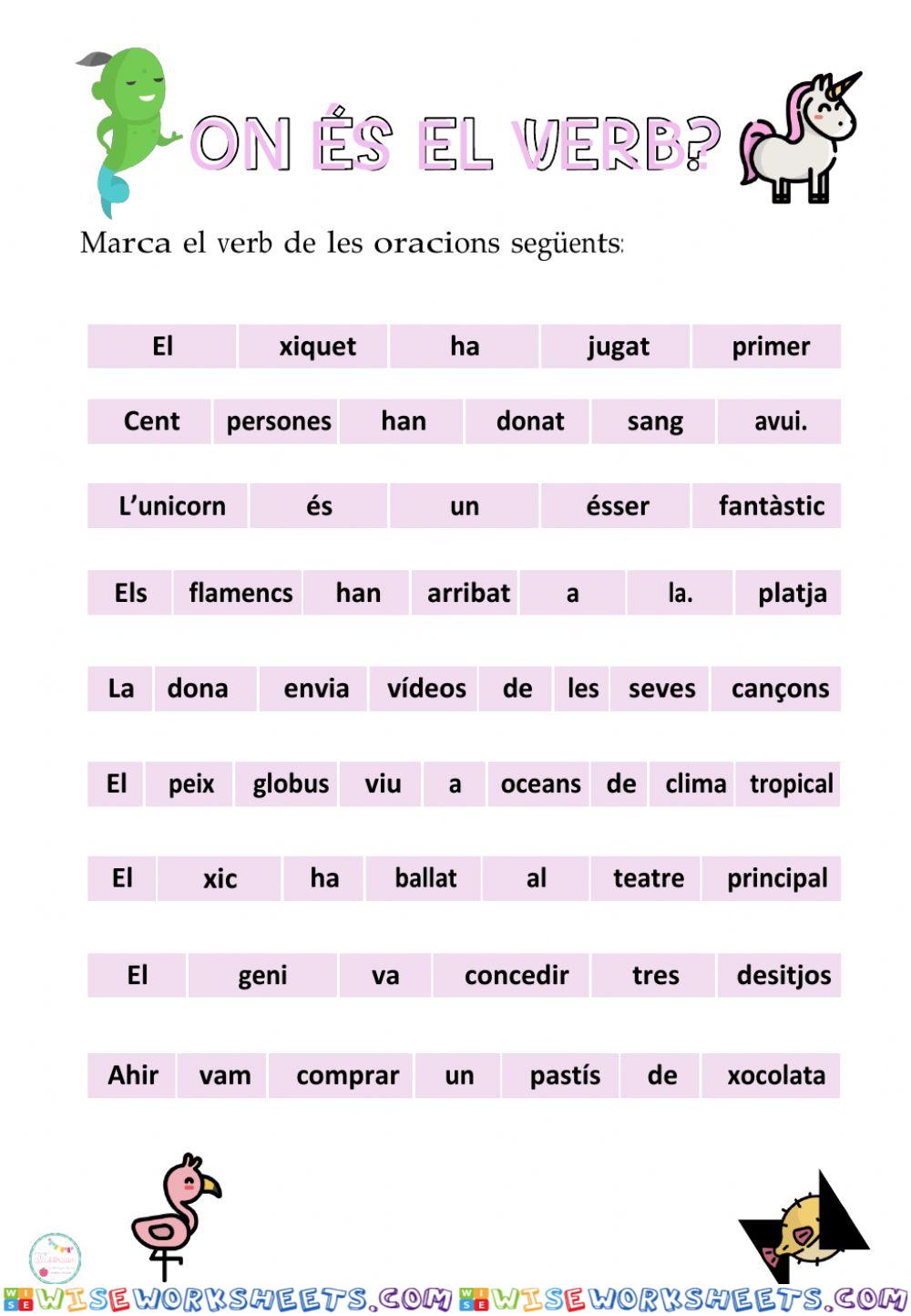 El verb