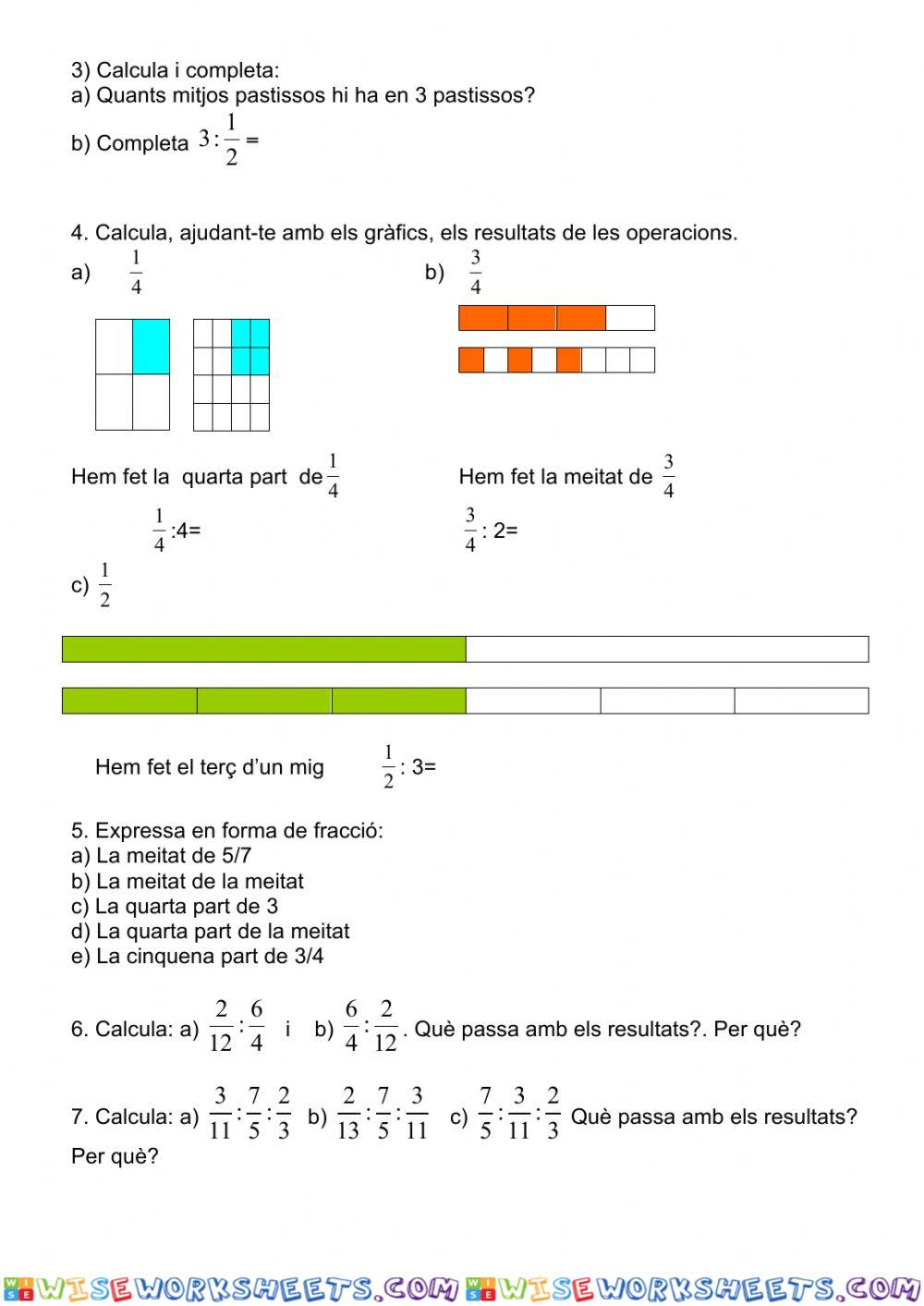 worksheet