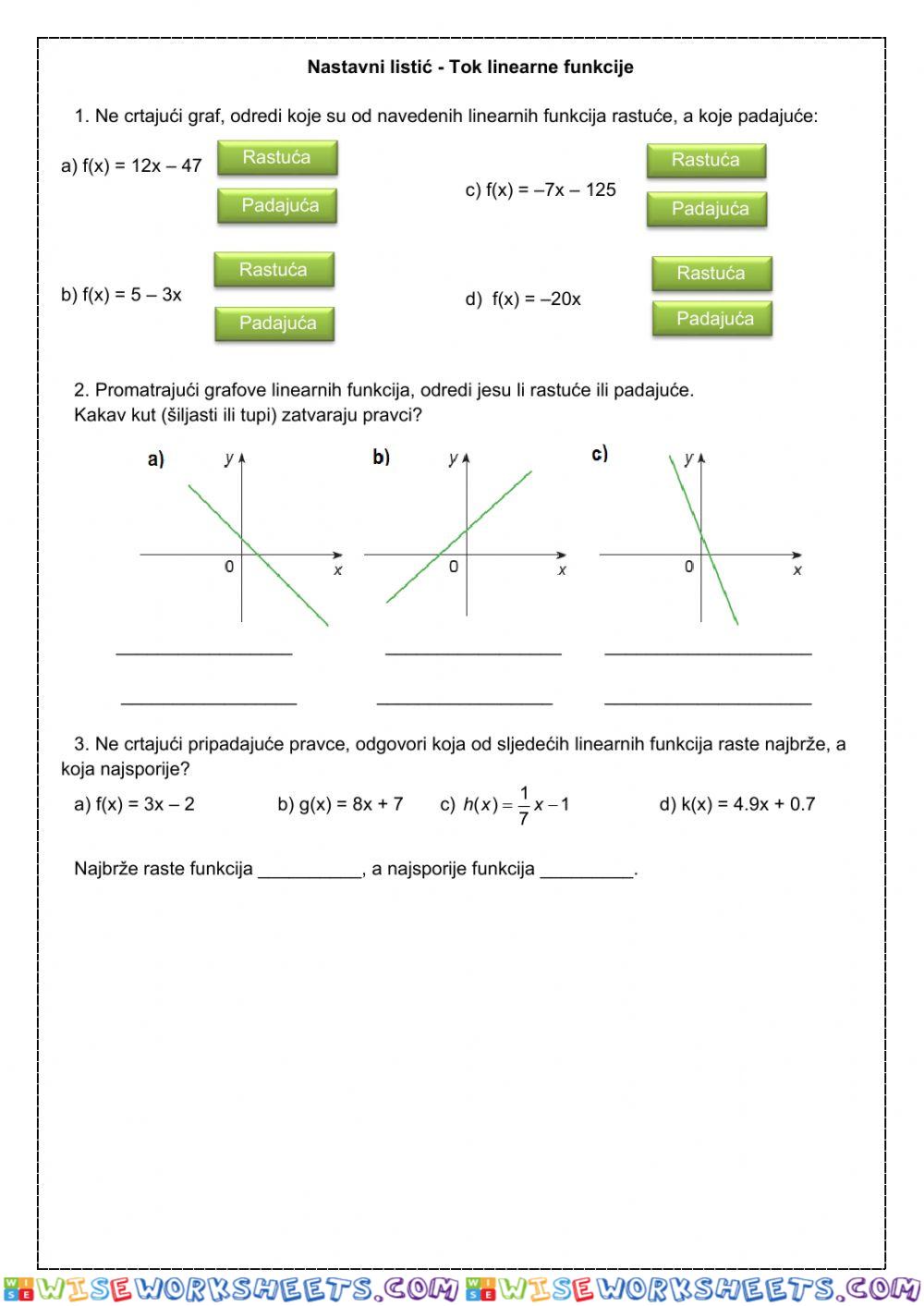 worksheet