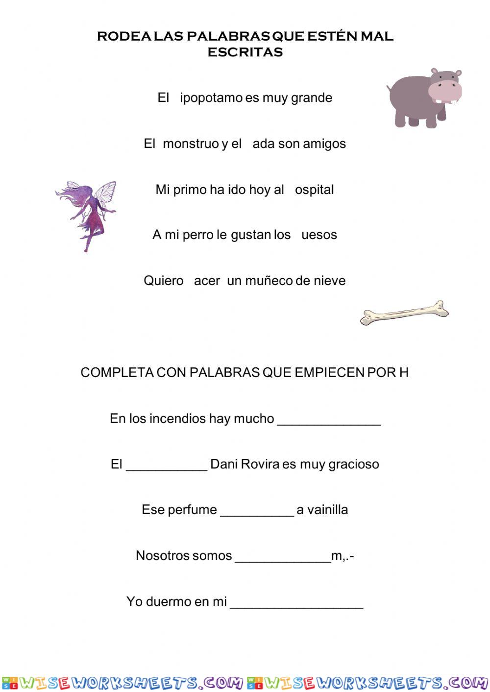 worksheet