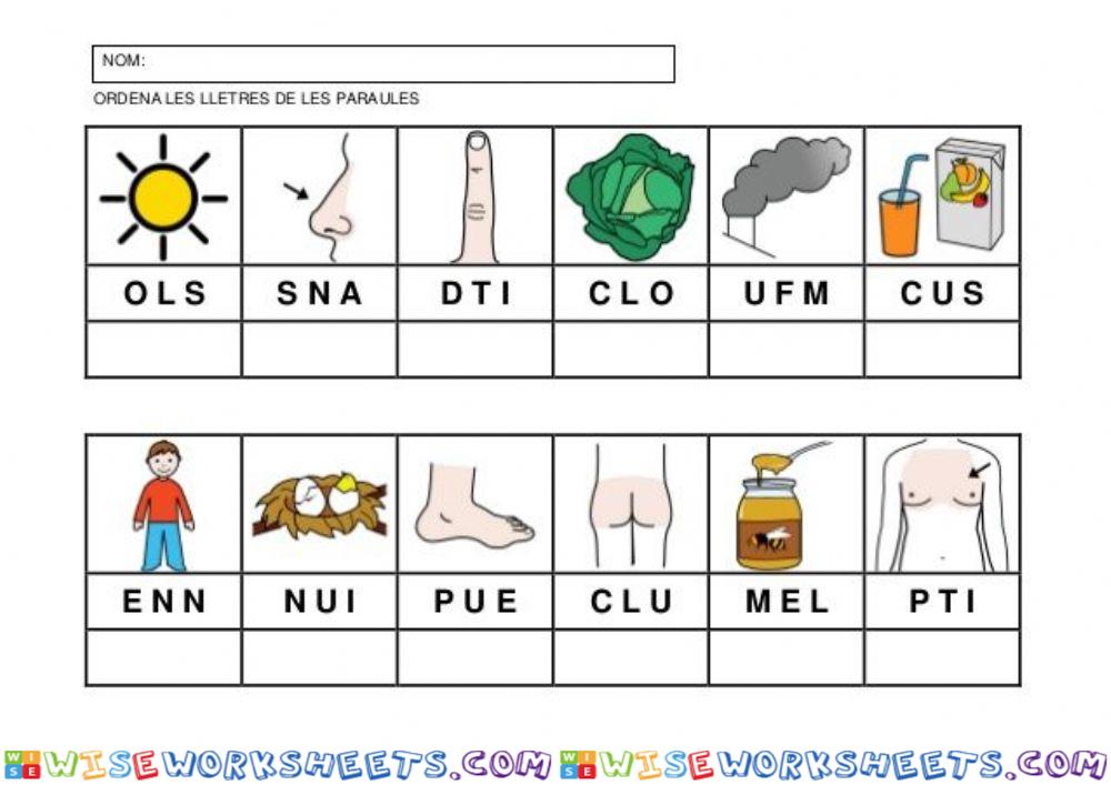 Escriu correctament