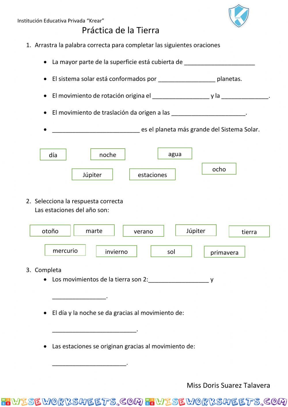 La tierra