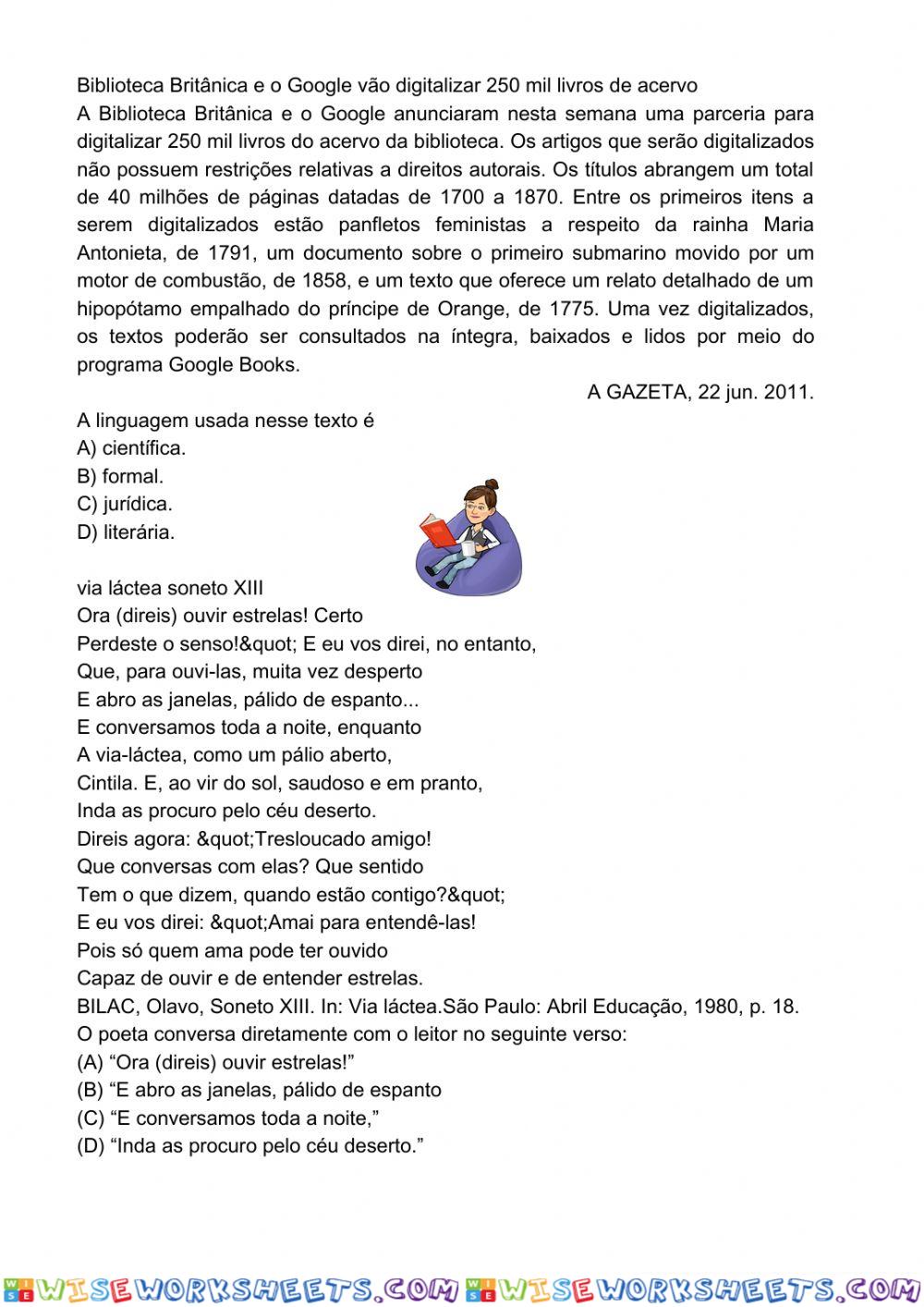 worksheet