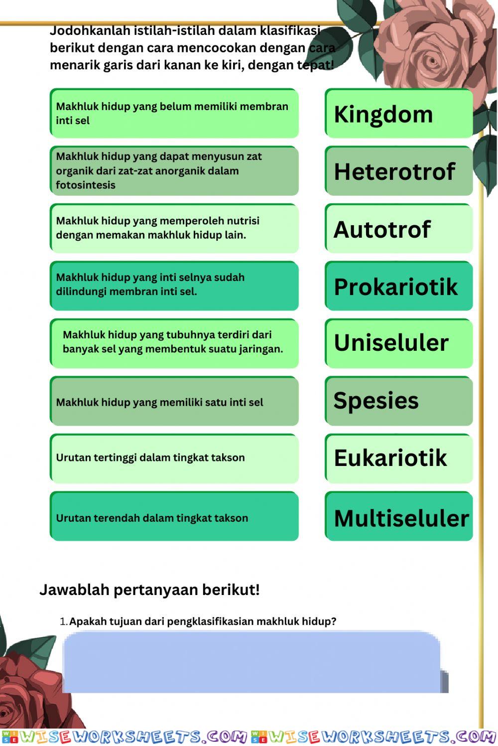 worksheet