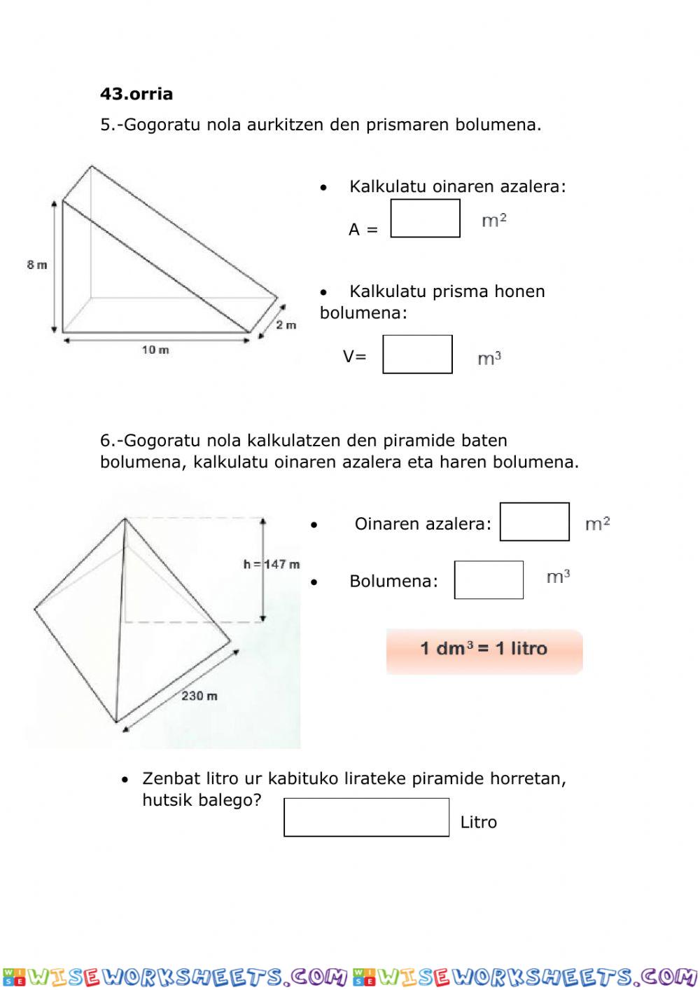 worksheet