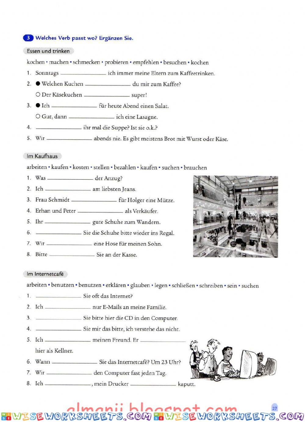 worksheet