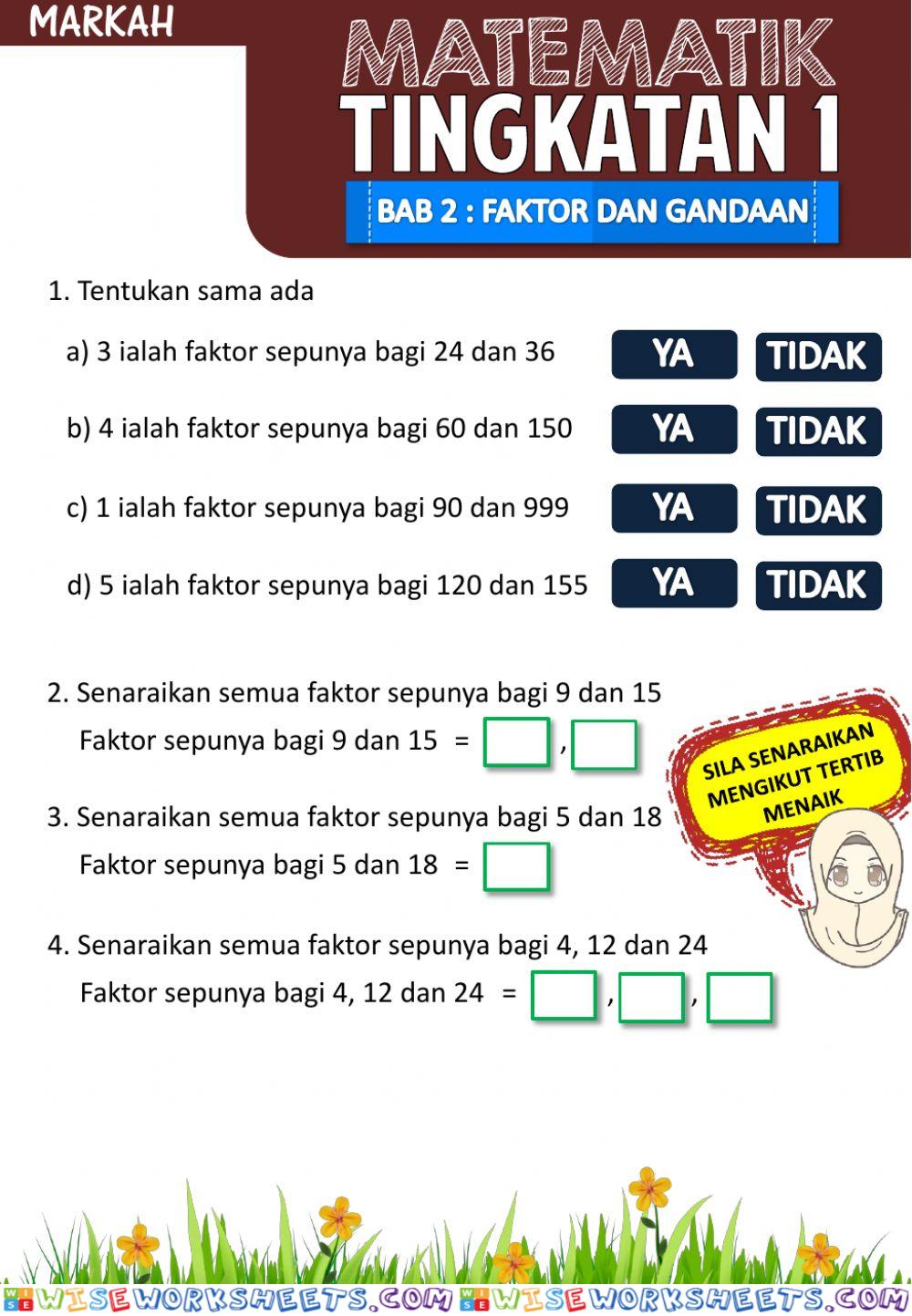 Faktor Sepunya