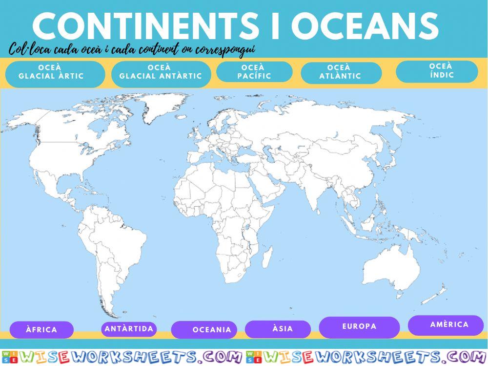 Continents i oceans