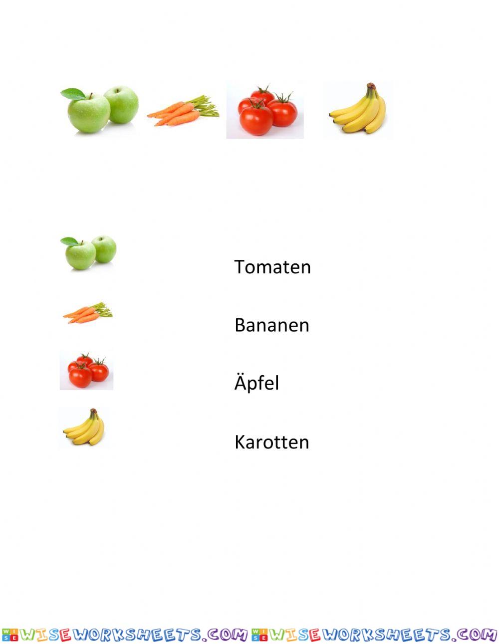 Obst, Gemüse