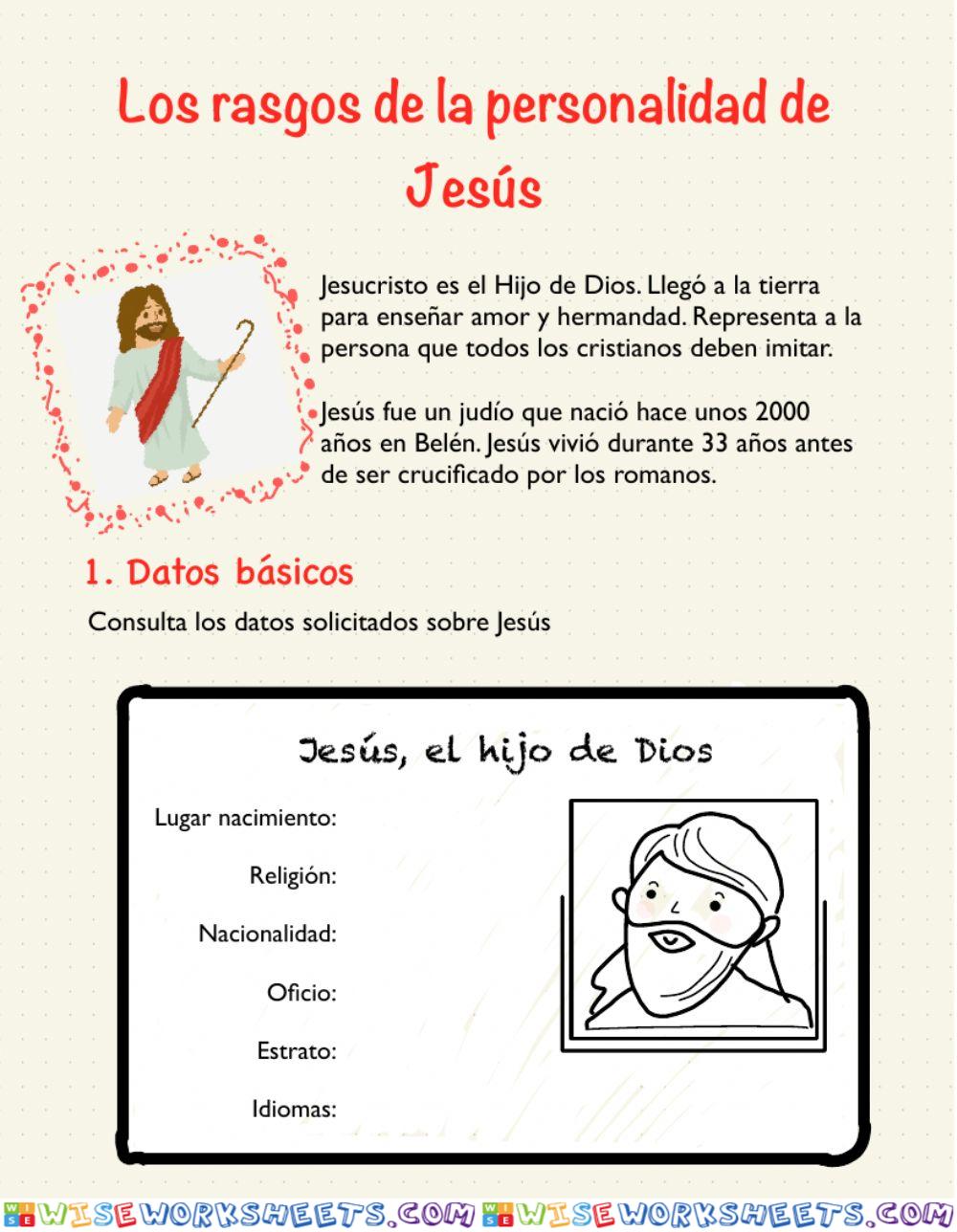 Personalidad de jesus