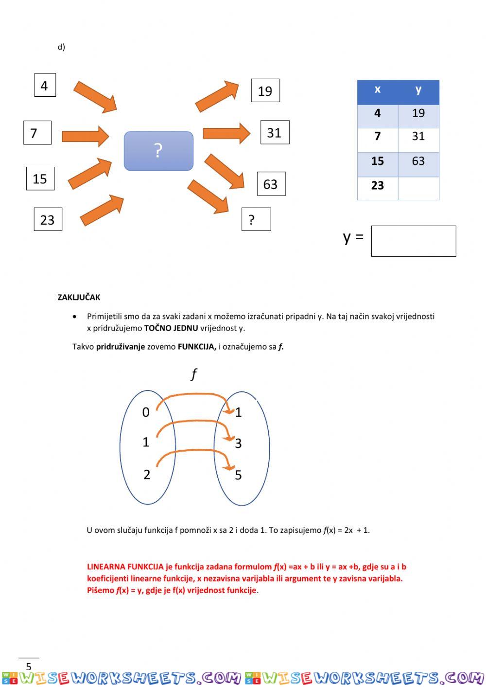 worksheet