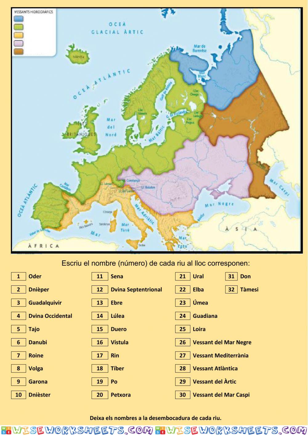 Rius d'Europa