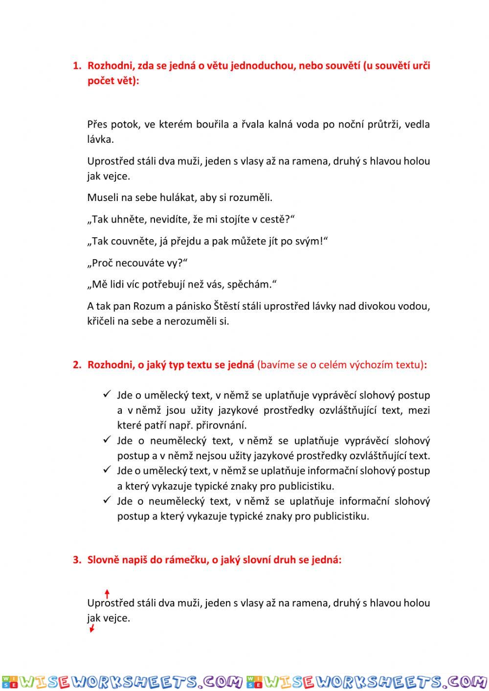 worksheet