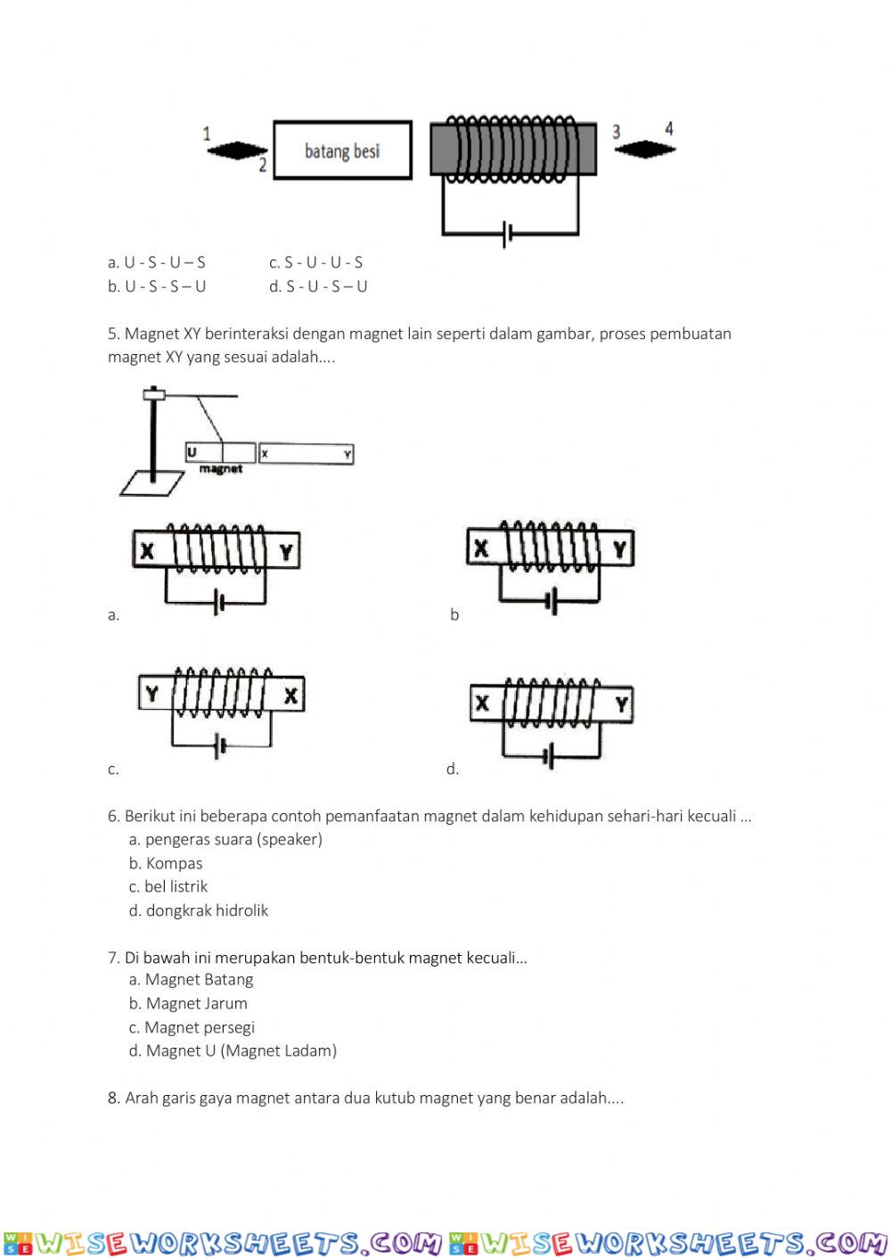 worksheet