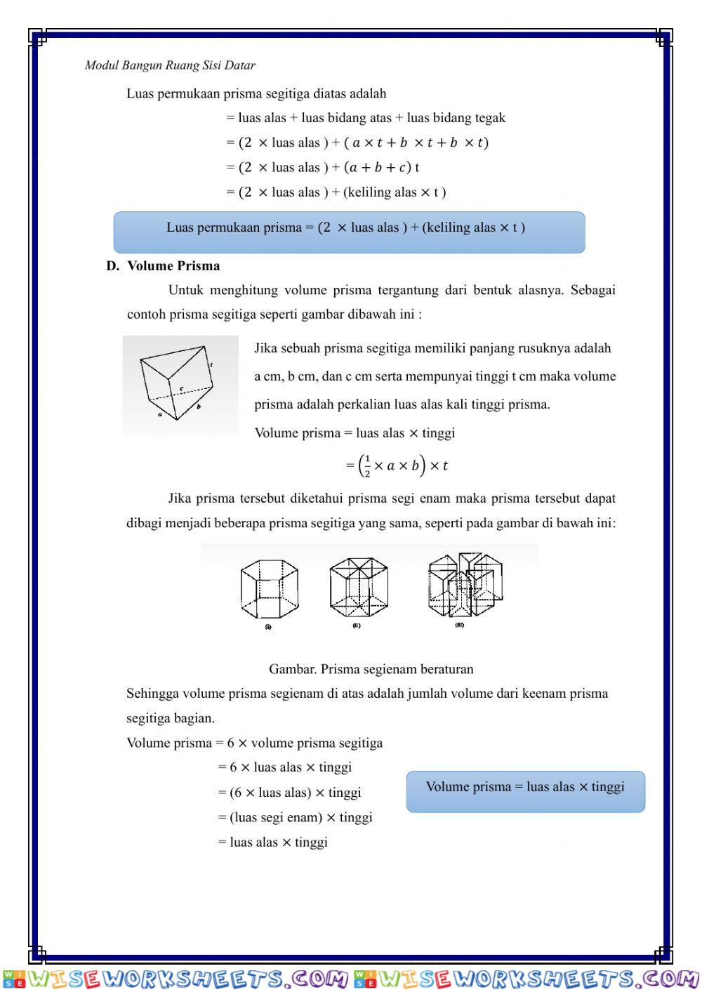 worksheet