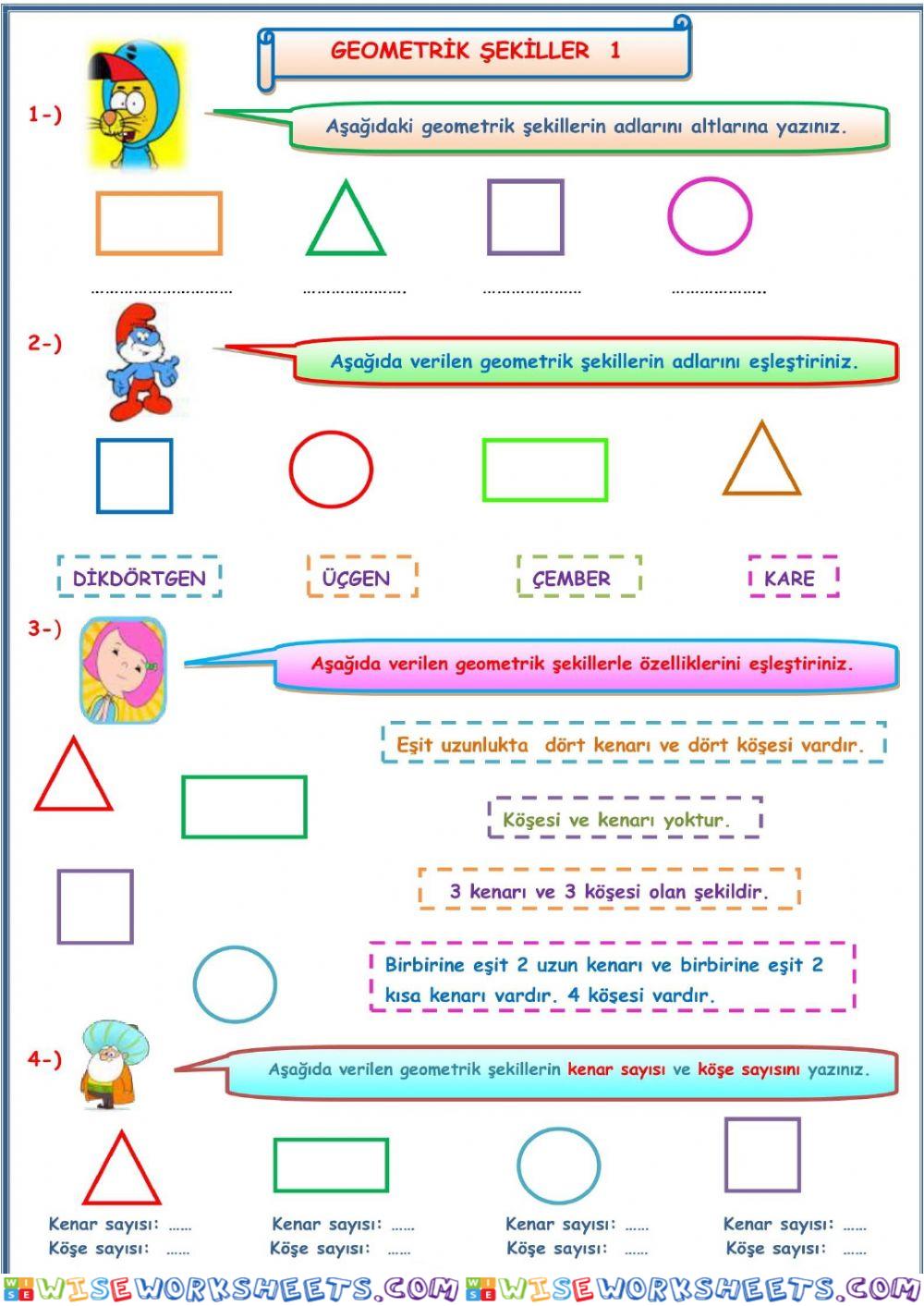 Geometrik Şekiller-2