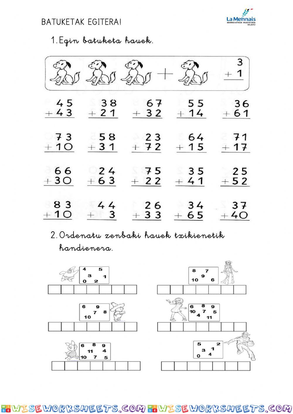 worksheet