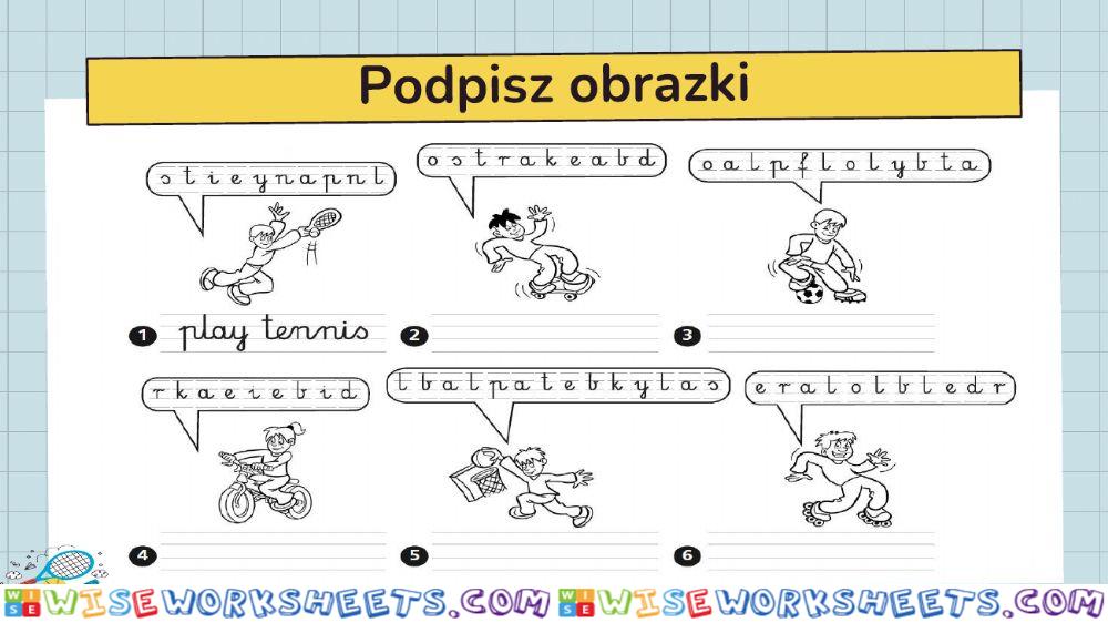 worksheet