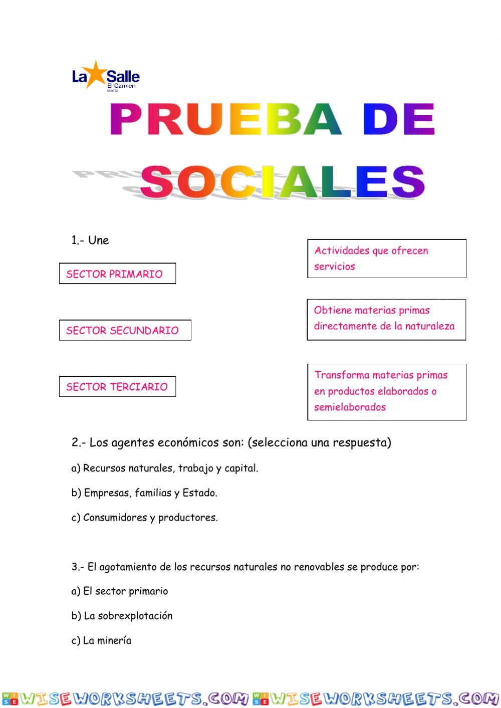 Sociales