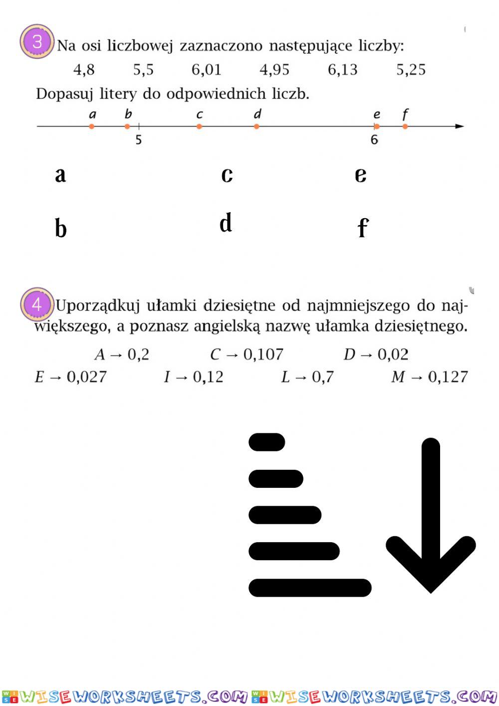 worksheet