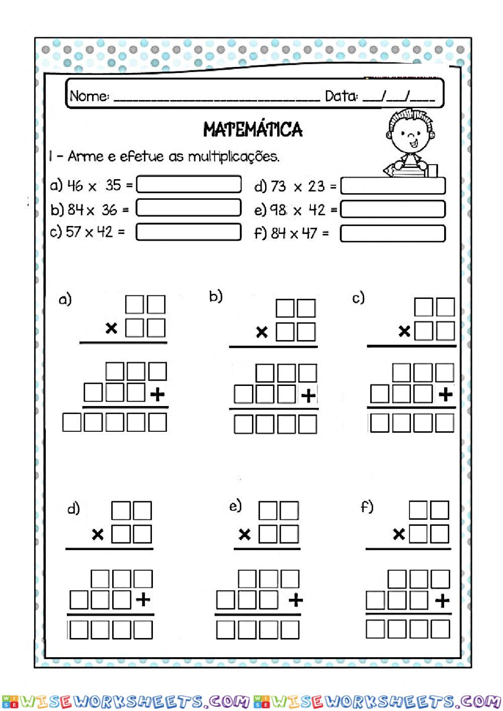 Multiplicação