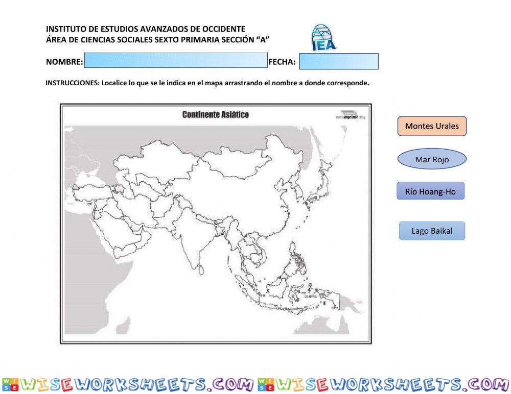 Geografía de asia