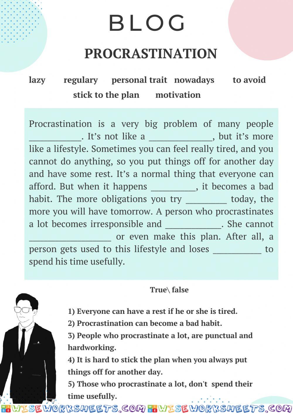 Procrastination Blog