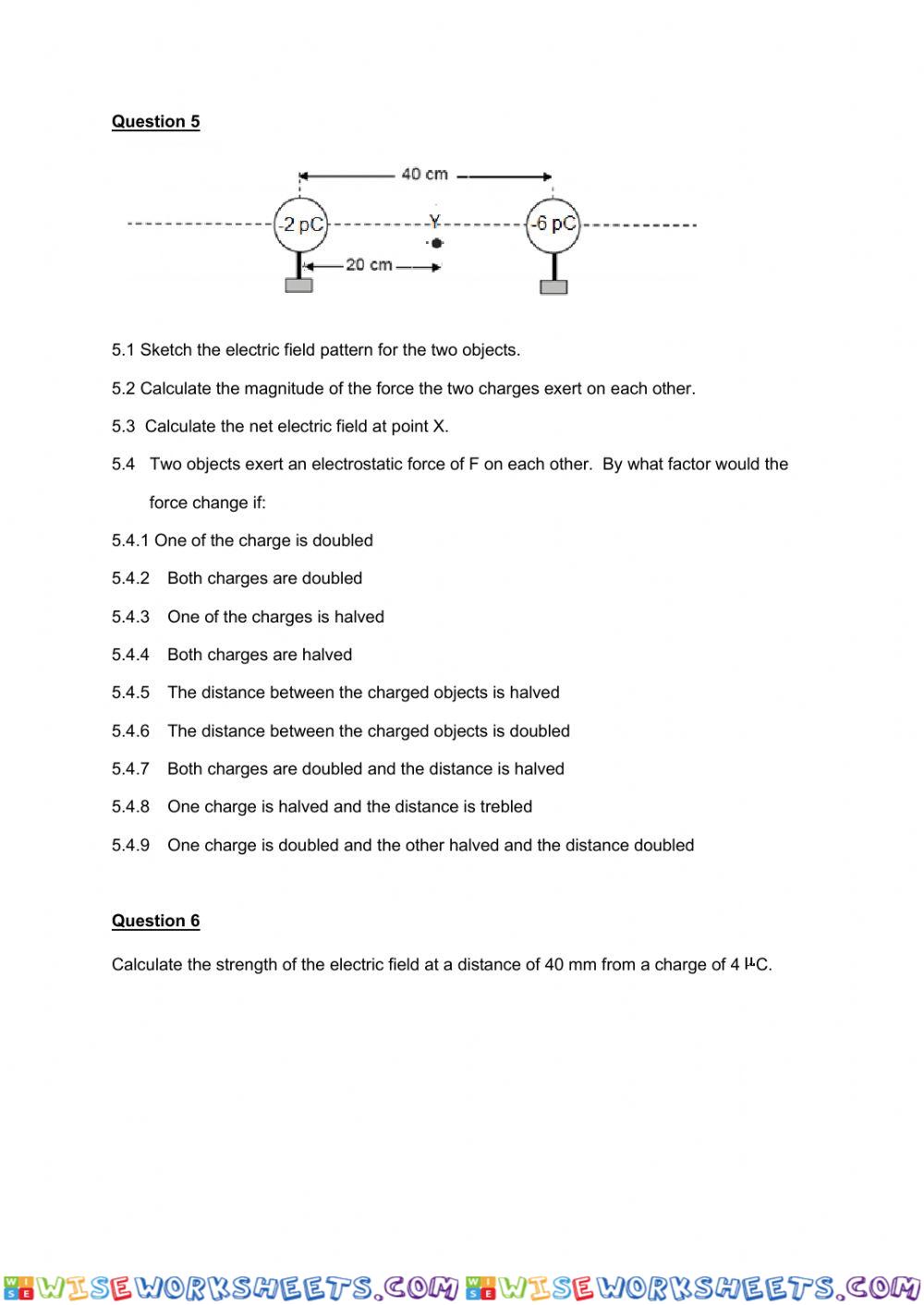 worksheet